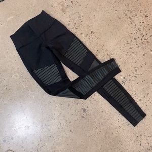 Alo Yoga High-waist Moto Legging, black, M